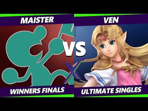 S@X 394 Online Winners Finals - Maister (Game & Watch) Vs. ven (Zelda) Smash Ultimate - SSBU