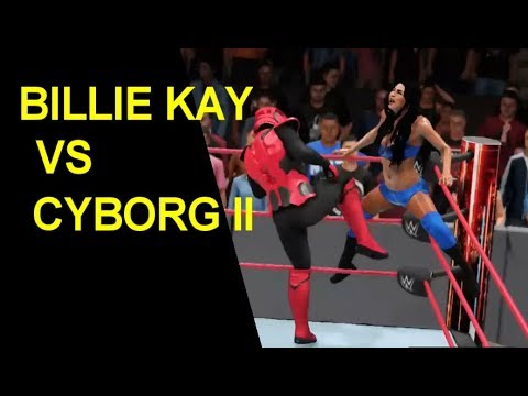 WWE 2K18 Billie Kay vs Cyborg II - Iron Man Match