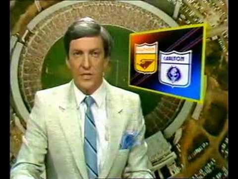 VFL Football 1984 Qualifying Final - Hawthorn v Carlton
