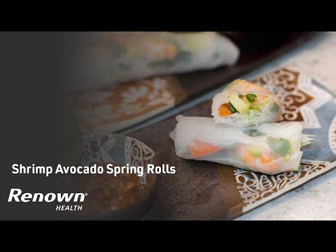 Shrimp Avocado Spring Rolls