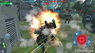 訓練兵が行くwar robots3　テストサーバー編(新機体&新武器)