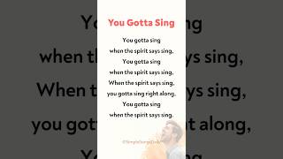 🎤 You Gotta Sing #SingAlong #LearnEnglish