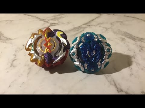 Engaard E4 Vs Left Eclipse Beyblade Burst Battle