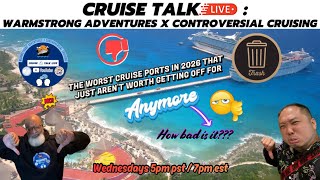 The worst cruise ports in 2026 that just aren't worth getting off the ship for!