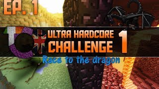 preview picture of video 'The Cake's UHC - Challenge 1 - Race to the End - Episode 1 - Team Steve'