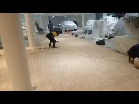 Video: timber floor sanding and varnishing process