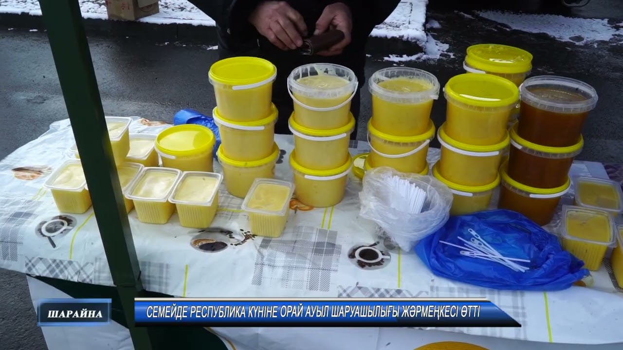 Семейде Республика күніне орай ауыл шаруашылығы жәрмеңкесі өтті