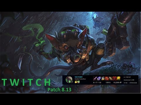 League Of Legends- ADC | Twitch vs Draven | Season 8 | Patch 8.13 | Part 61