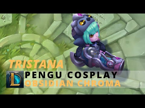 Pengu Cosplay Tristana Obsidian Chroma - League Of Legends
