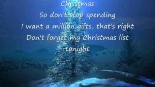 My Christmas List - Simple Plan Lyrics