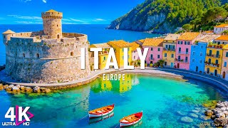 Italy 4K - Explore Hidden Gems and Breathtaking Landscapes With Relaxing Piano Music