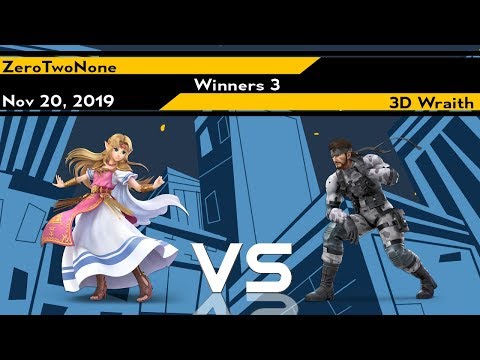 [Smash Ultimate] Xeno188 (Winners 3) - ZeroTwoNone vs 3D Wraith