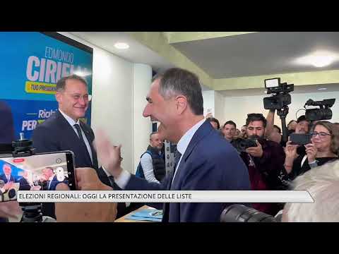 Elezioni Regionali in Campania: ecco tutte le liste in campo