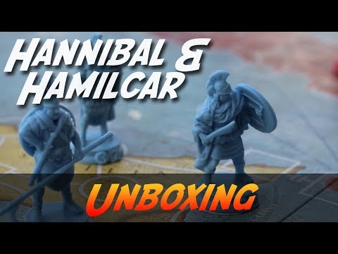 Hannibal & Hamilcar - Brettspiel Unboxing