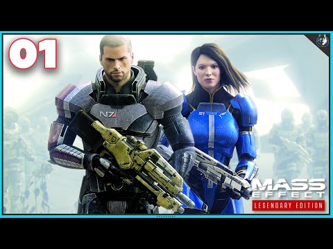 FIRST TIME PLAYING Mass Effect 3 - Blind Playthrough - Part 1 (Legendary Edition Gameplay)