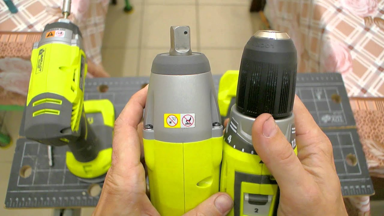 Винтоверт Аккумуляторный Ryobi Купить