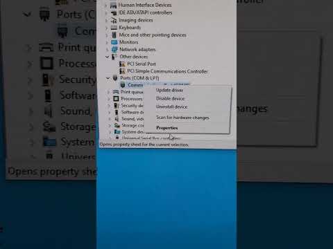 Fix issue with CH340 driver for laser engraver or CNC windows driver update and downgrade rollback
