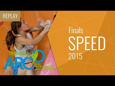 IFSC World Youth Championships Arco 2015 - Speed Finals