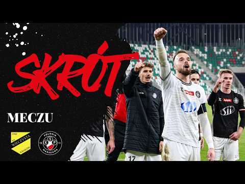 Skrót meczu Wieczysta Kraków - Polonia Warszawa (1:2)