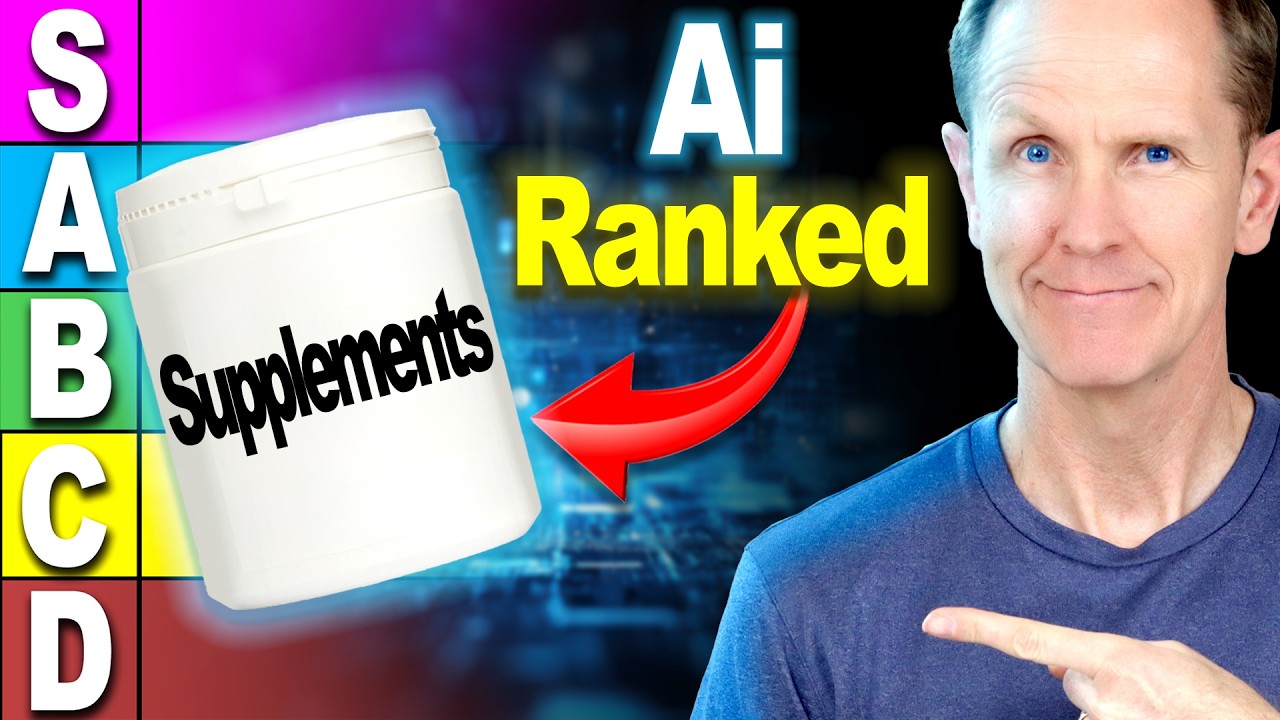 I used AI to Rank My Supplement Stack (Based on Science)