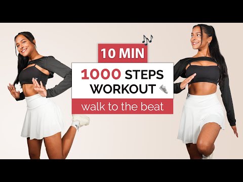 WALK to the Beat and BURN CALORIES with this 1000 Steps Workout! | Kaji Pm