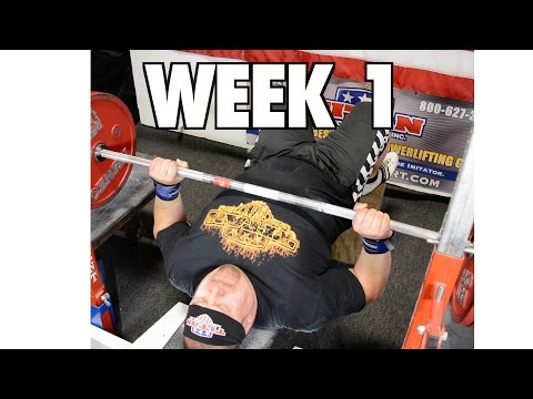 2016 USA Powerlifting Nationals Prep | Week 1