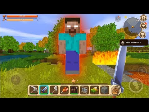 HEROBRINE NO MUNDO DE MINI WORLD!? - BLOCK ART Ep 5