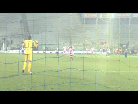 Parma-Forlì 1-1, 43' ST GOL DI BARDELLONI