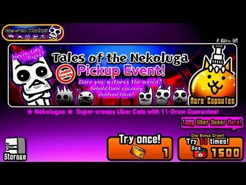 The Battle Cats - The Nekoluga Guaranteed Spin