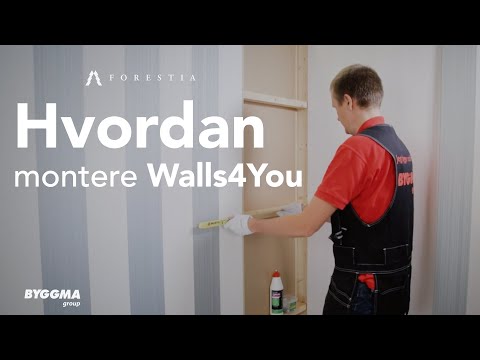 Hvordan montere Walls4You | Byggma