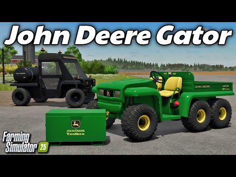 John Deere Gator Pack by Blacksheep Modding | FS25 Mods