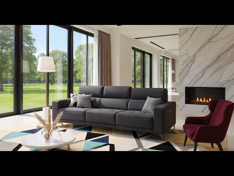 Vigo Kollektion Ecksofa, 3-Sitzer, 2-Sitzer  mit elektrischer Relaxfunktion | Sofanella