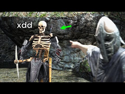 What NPC sees when the player is grinding levels