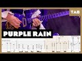 Prince - Purple Rain - Guitar Tab | Lesson | Cover | Tutorial