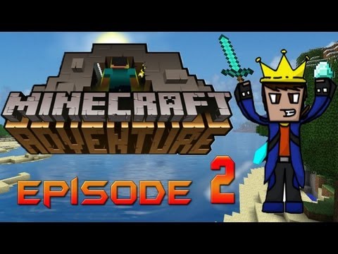 Minecraft Adventures (Ep 2): I not a dwarf, but I'm digging a hole!