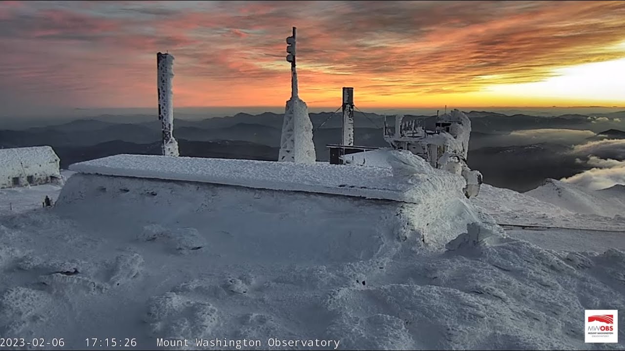 Live webcam view of Mount Washington Observatory Cam