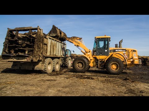 Trágyaszórás | Landini Vision 115 + Hyundai HL740 + Belarus 820.4