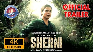 Sherni Trailer Official : 4 K Ultra HD  Sherni  movie Trailer hindi