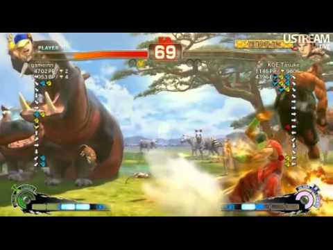SSF4 AE: Daigo Umehara (Yun) vs KOE Tasuke (Ryu) - Ranked Matches