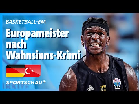 Deutschland - Türkei Highlights EuroBasket 2025 | Sportschau