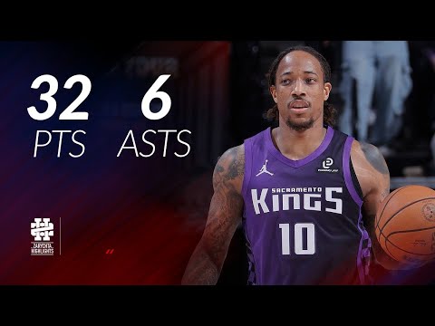 DeMar DeRozan 32 pts 6 asts vs Lakers 25/26 season