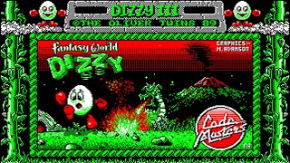 [Amstrad CPC] Dizzy III - Fantasy World Dizzy - Longplay