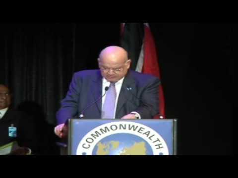 HE Jose Miguel Insulza CBF09 Part 1