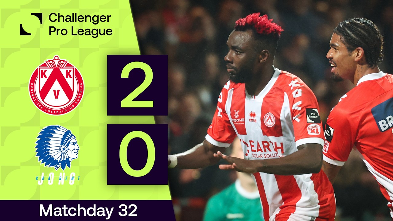 KV Kortrijk vs KAA Gent Reserve U23 Highlights