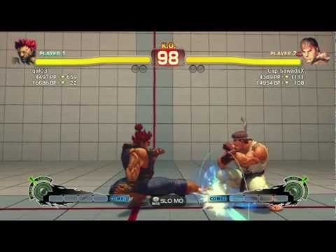 SSFIVAE~ Akuma (qal03) vs. Ryu (CapSawadaX) HD