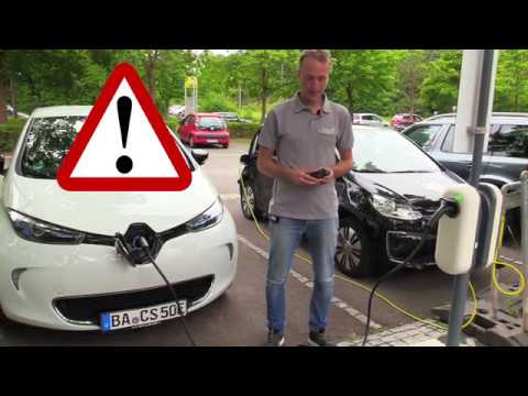 CarSharing: Rückgabe Elektroauto