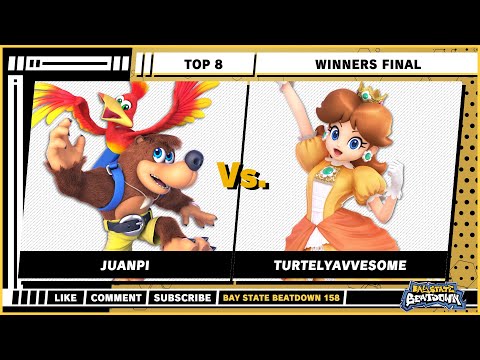 Bay State Beatdown 158 - Winners Final - Juanpi (Banjo Kazooie) VS TurtelyAvvesome (Daisy) - SSBU