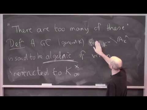 Kevin Buzzard (lecture 16/20) Automorphic Forms And The Langlands Program [2017]