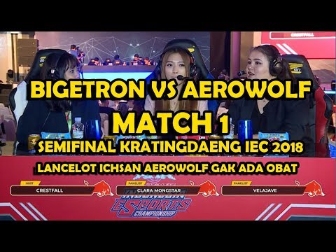 SEMIFINAL MOBILE LEGENDS KRATINGDAENG IEC 2018 BTR VS AEROWOLF ROXY MATCH 1