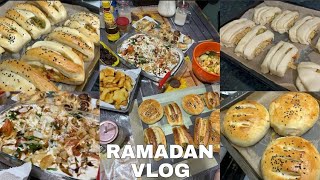 Ramadan vlog 2024 - chicken bread & buns, cinnamon & nutella rolls, dahi balle and more recipes